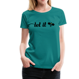 Let It Bee Frauen Premium T-Shirt - Divablau