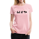 Let It Bee Frauen Premium T-Shirt - Hellrosa