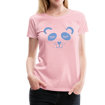 Panda Frauen Premium T-Shirt - Hellrosa