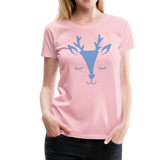 Reh Frauen Premium T-Shirt - Hellrosa