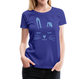 Hase Frauen Premium T-Shirt - Königsblau