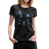 Hase Frauen Premium T-Shirt - Anthrazit