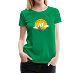 70´s Frauen Premium T-Shirt - Kelly Green