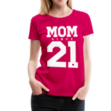 Mom Frauen Premium T-Shirt - dunkles Pink