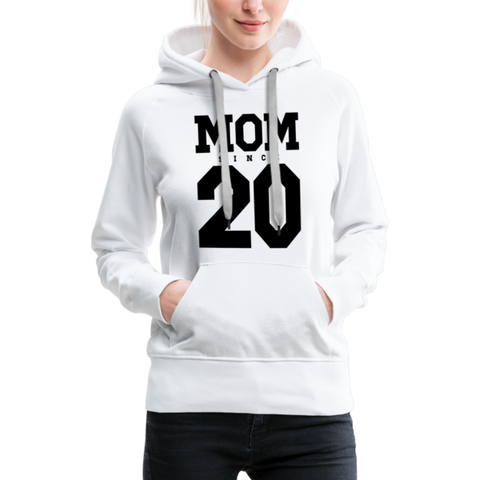 Mom Frauen Premium Hoodie - Weiß