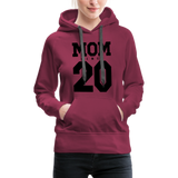 Mom Frauen Premium Hoodie - Bordeaux