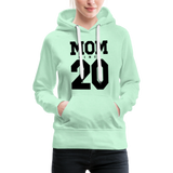 Mom Frauen Premium Hoodie - helles Mintgrün