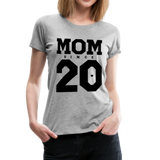 Mom Frauen Premium T-Shirt - Grau meliert