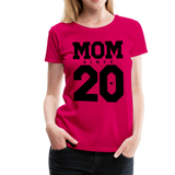 Mom Frauen Premium T-Shirt - dunkles Pink