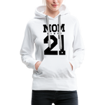 Mom Frauen Premium Hoodie - Weiß