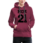 Mom Frauen Premium Hoodie - Bordeaux