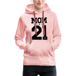 Mom Frauen Premium Hoodie - Kristallrosa