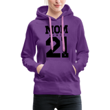 Mom Frauen Premium Hoodie - Purple