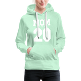 Mom Frauen Premium Hoodie - helles Mintgrün