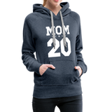 Mom Frauen Premium Hoodie - Jeansblau