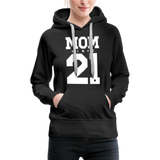 Mom Frauen Premium Hoodie - Schwarz