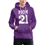 Mom Frauen Premium Hoodie - Purple