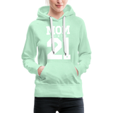 Mom Frauen Premium Hoodie - helles Mintgrün