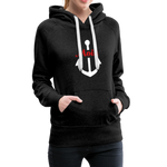 Moin Frauen Premium Hoodie - Anthrazit