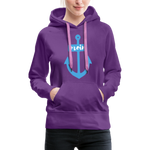 Moin Frauen Premium Hoodie - Purple