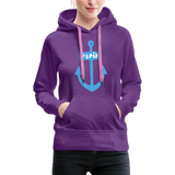 Moin Frauen Premium Hoodie - Purple
