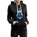 Moin Frauen Premium Hoodie - Anthrazit