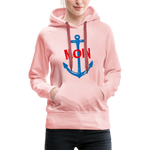 Moin Frauen Premium Hoodie - Kristallrosa