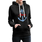 Moin Frauen Premium Hoodie - Anthrazit