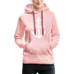 Moin Frauen Premium Hoodie - Kristallrosa