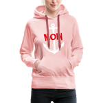 Moin Frauen Premium Hoodie - Kristallrosa