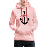 Moin Frauen Premium Hoodie - Kristallrosa