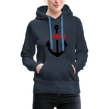 Moin Frauen Premium Hoodie - Navy