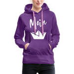 Moin Frauen Premium Hoodie - Purple