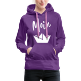 Moin Frauen Premium Hoodie - Purple