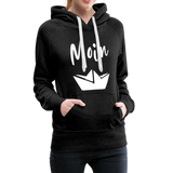 Moin Frauen Premium Hoodie - Anthrazit