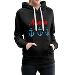 Moin Frauen Premium Hoodie - Anthrazit