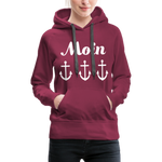 Moin Frauen Premium Hoodie - Bordeaux