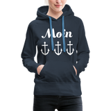 Moin Frauen Premium Hoodie - Navy