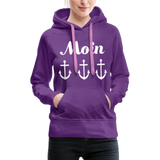 Moin Frauen Premium Hoodie - Purple