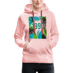 1990 Frauen Premium Hoodie - Kristallrosa