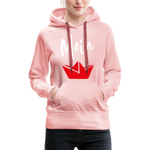 Moin Frauen Premium Hoodie - Kristallrosa