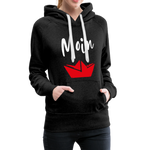 Moin Frauen Premium Hoodie - Anthrazit