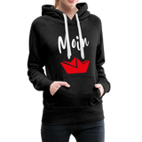 Moin Frauen Premium Hoodie - Anthrazit