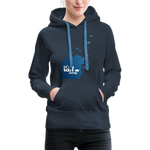 Sail Away Frauen Premium Hoodie - Navy