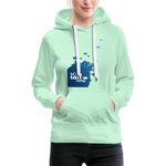 Sail Away Frauen Premium Hoodie - helles Mintgrün