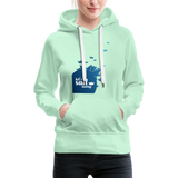 Sail Away Frauen Premium Hoodie - helles Mintgrün