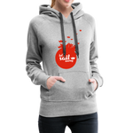 Sail Away Frauen Premium Hoodie - Grau meliert