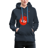 Sail Away Frauen Premium Hoodie - Navy