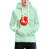 Sail Away Frauen Premium Hoodie - helles Mintgrün