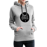 Braut Girls Frauen Premium Hoodie - Grau meliert